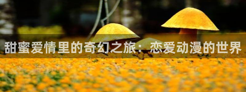 jcy.囧次元官网：甜蜜爱情里的奇幻之旅：恋爱动漫的世界